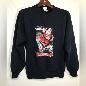 Vintage Coca Cola Ware Coke Sweatshirt Christmas Santa Claus 1999 Crewneck Small